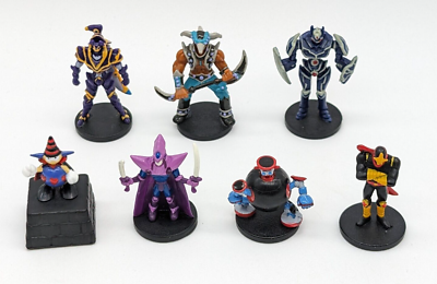 Lot of 7 Yugioh DDM Dungeon Dice Monsters Starter Set Figures ST