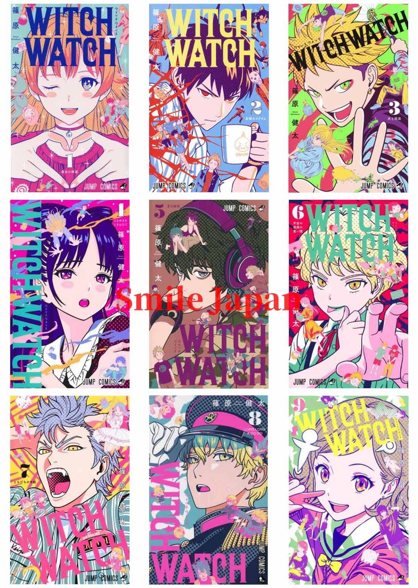 Witch Watch Vol.1-9 Japanese Manga Comic Book Shonen Magazine