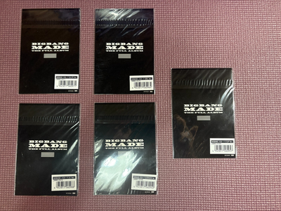 BIGBANG Made The Full Album Solo Photo card | eBay