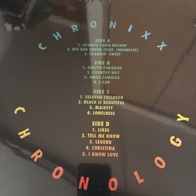 Chronixx Chronology 7TH ANNIVERSARY 2Lp Vinyl Record 2025 Reggae