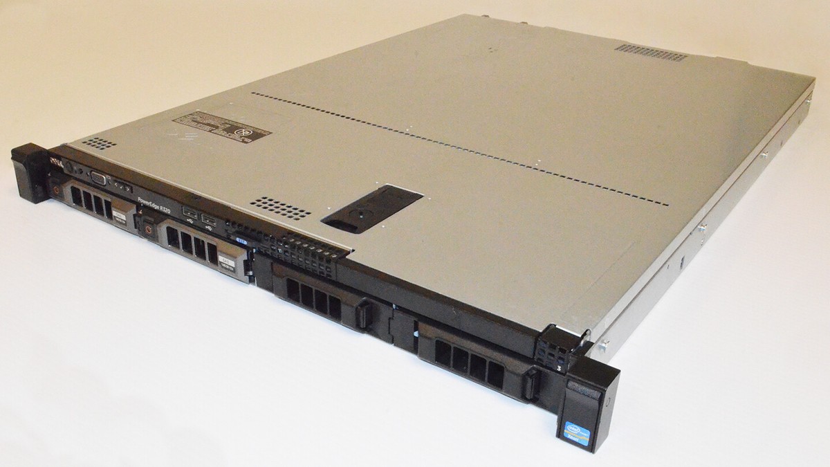 Dell PowerEdge R320 1U Server, 2.4ghz, 2x146GB HD, 8GB RAM *Used