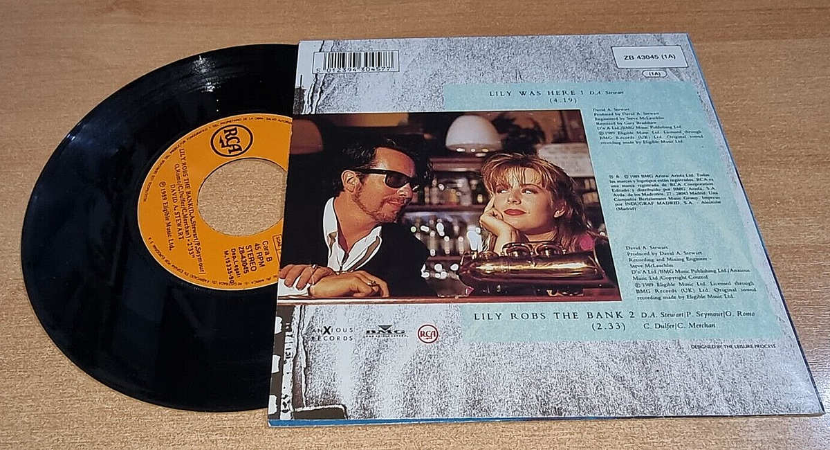 DAVID A STEWART CANDY DULFER Lily was here 7