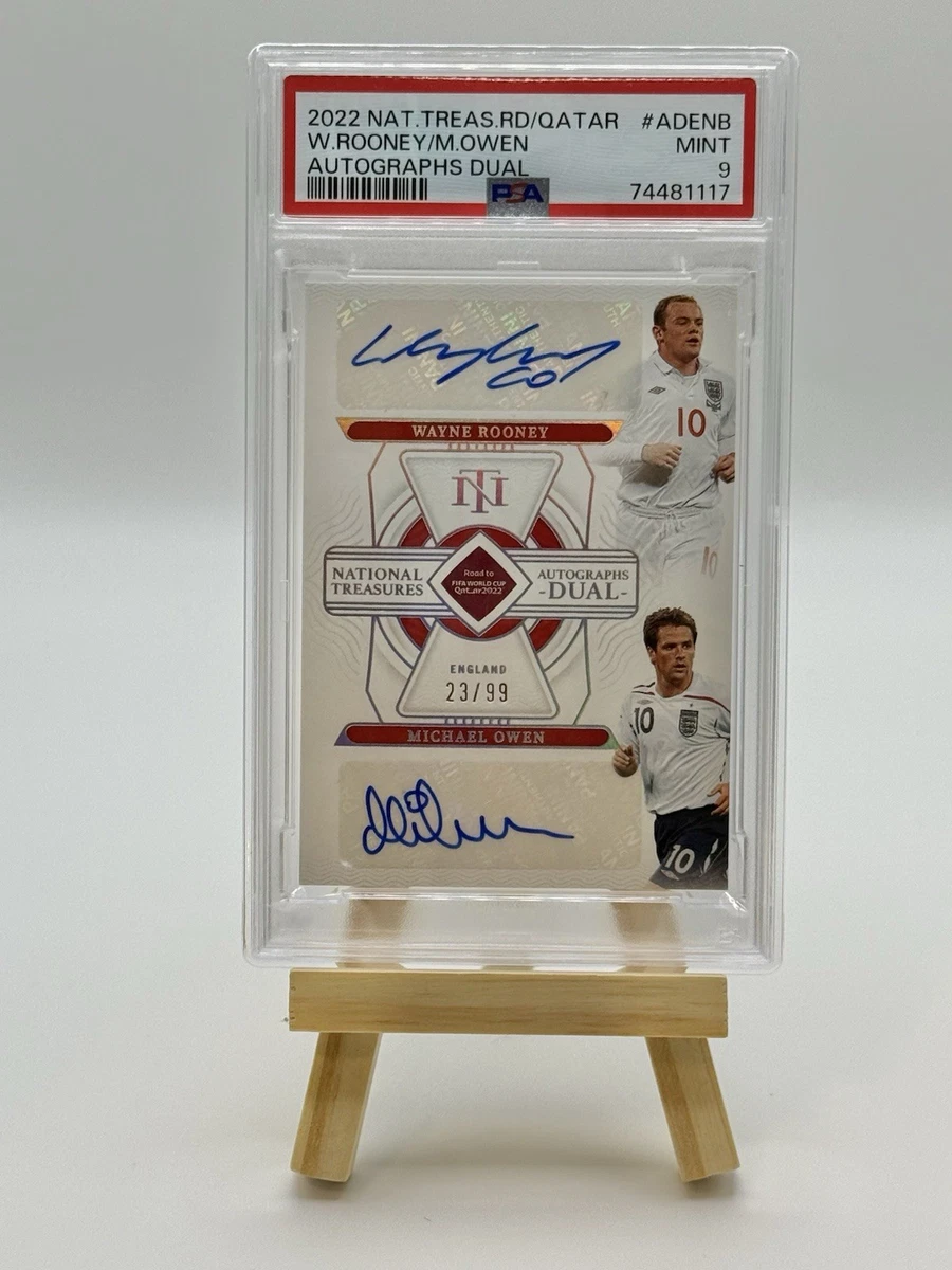 亲笔签名国际足球英格兰体育集换卡和配件| eBay