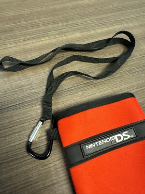 Official Nintendo DS Soft Carrying Case Travel Sleeve Red | eBay