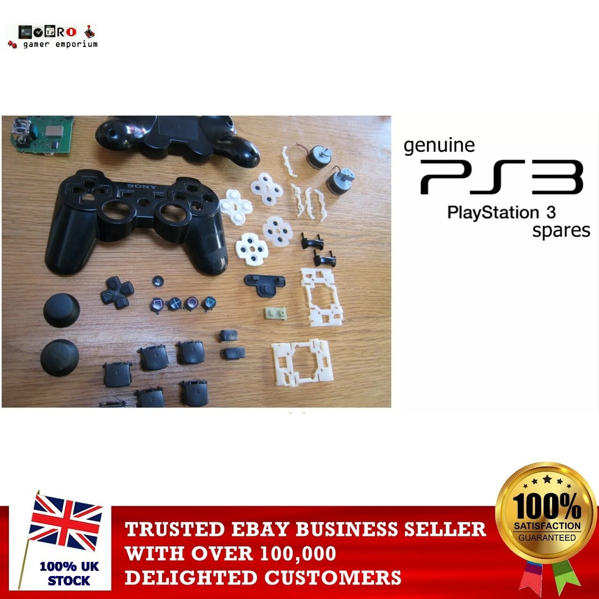 PS3 Joypad SPARES Playstation DUALSHOCK 3 / Sixaxis Controller PAD
