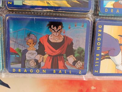 24 DRAGON BALL Z PANINI SERIES 1 BLUE BLUE SERIES COLLECTION CARD