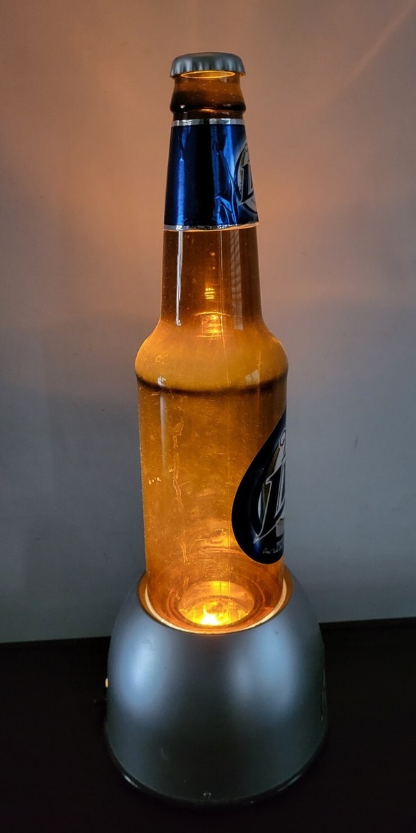 Rabbit Tanaka Miller Lite Beer Bubbler Light Up Bottle Model