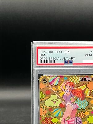 PSA 10 Nami SR-SPC OP08-106 Emperors in the New World ONE PIECE