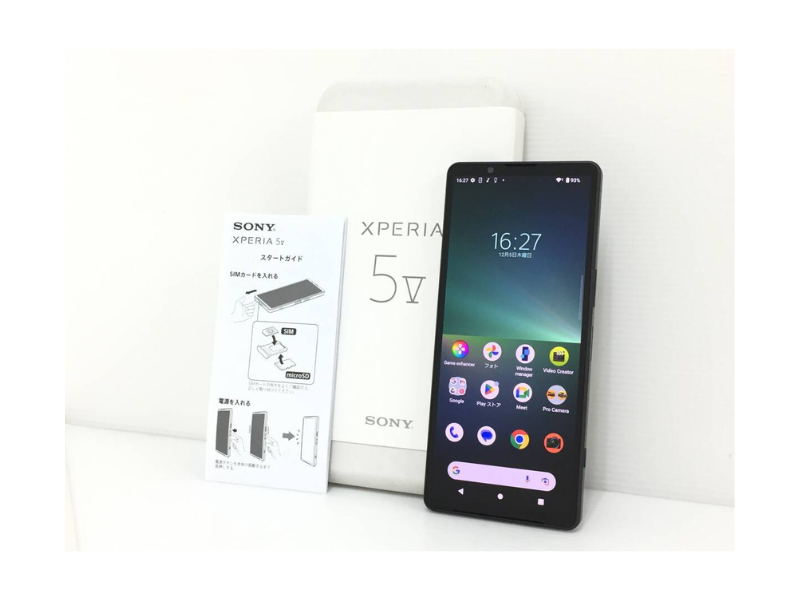 SONY Xperia 5 V 5G XQ-DE44 BLACK ROM 256GB RAM 8GB 6.1In OLED