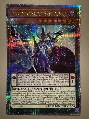 遊戯王 アストログラフ・マジシャン 25th CR02 泰亜版 AES アストロ