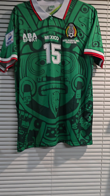 Mexico Home World Cup 98 - HERNANDEZ # 15 - Football Soccer