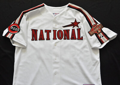 Ken Griffey Jr 2004 MLB All Star Majestic Jersey Reds Authentic