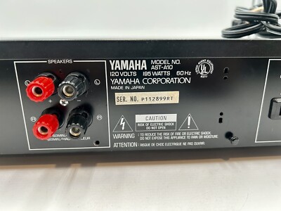 1989 Yamaha AST-A10 Active Servo Processing Power Amplifier & AST