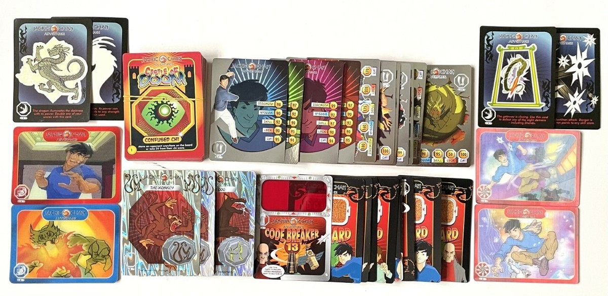 2003 Jackie Chan Adventures Cards - SPECIAL CARDS - Rare - Holo