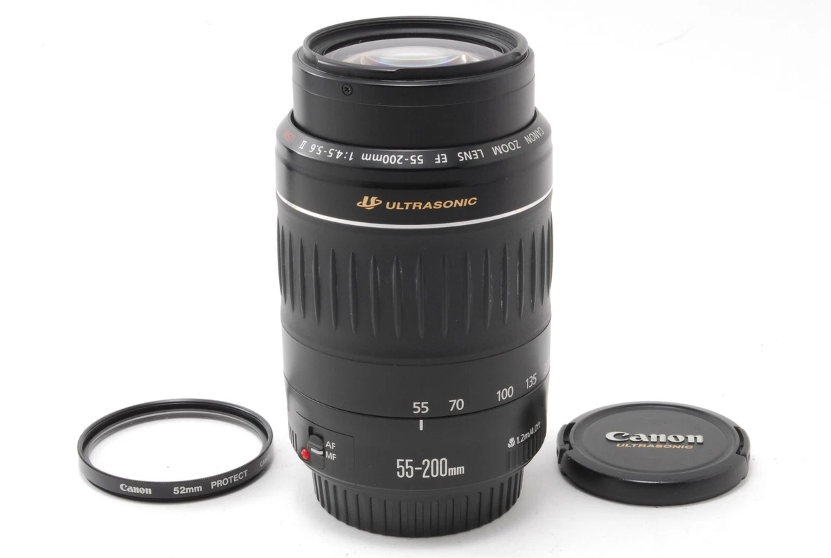 Canon 55-200mm f/4.5-5.6 Camera Lenses for sale | eBay