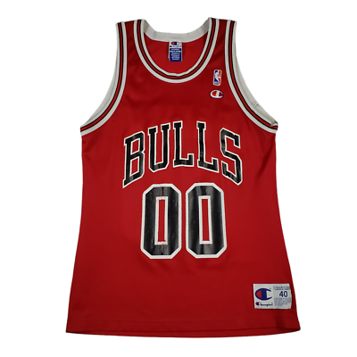 Vintage 90s Chicago Bulls Robert Parish #00 NBA Basketball