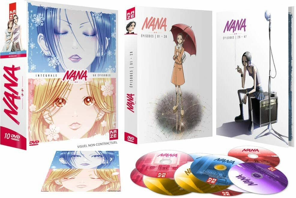 NANA DVD-BOX All 47 episodes of the TV series Ai Yazawa PAL Region