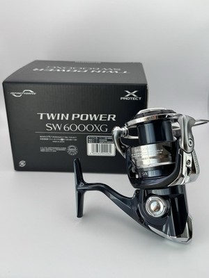 Shimano 21 Twin Power SW 6000XG Spinning Reel Japan w/Box 