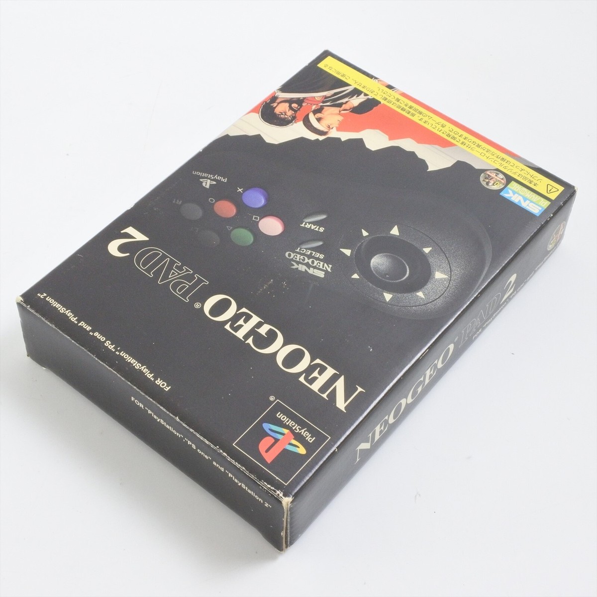 SNK NEOGEO PAD 2 Control Pad Neo Geo Boxed For Playstation PSone