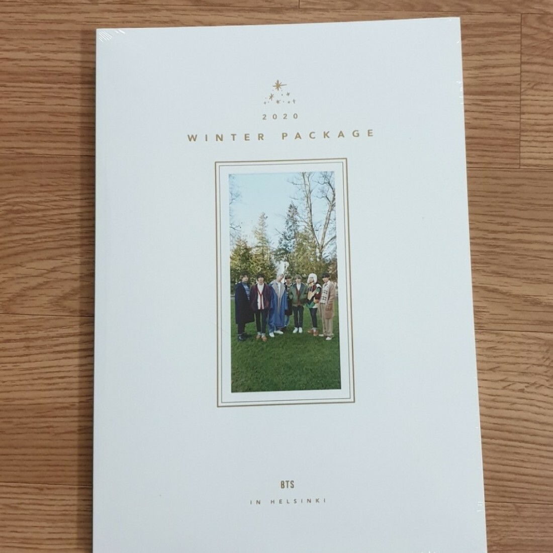 BTS Official 2020 Winter Package in Helsinki DVD+Book+Stand+Photo