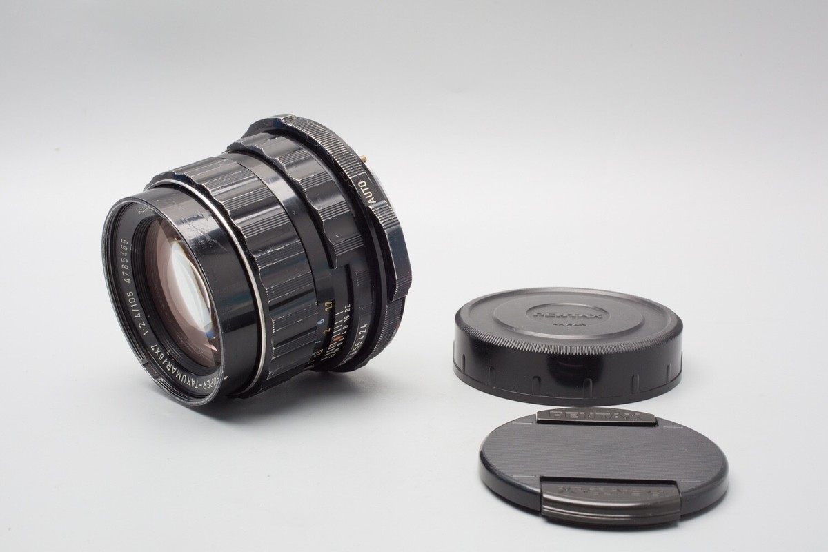 Pentax 6x7 SMC 105mm f2.4 f/2.4 Lens, Takumar 6x7 67 For Pentax 67