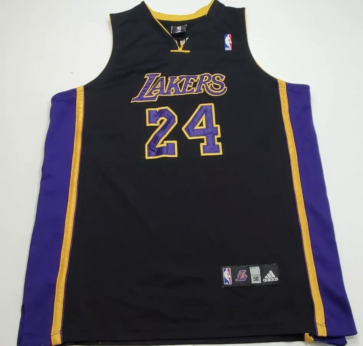 Kobe Bryant Los Angeles Lakers Authentic Jersey Adidas 2XL Size56