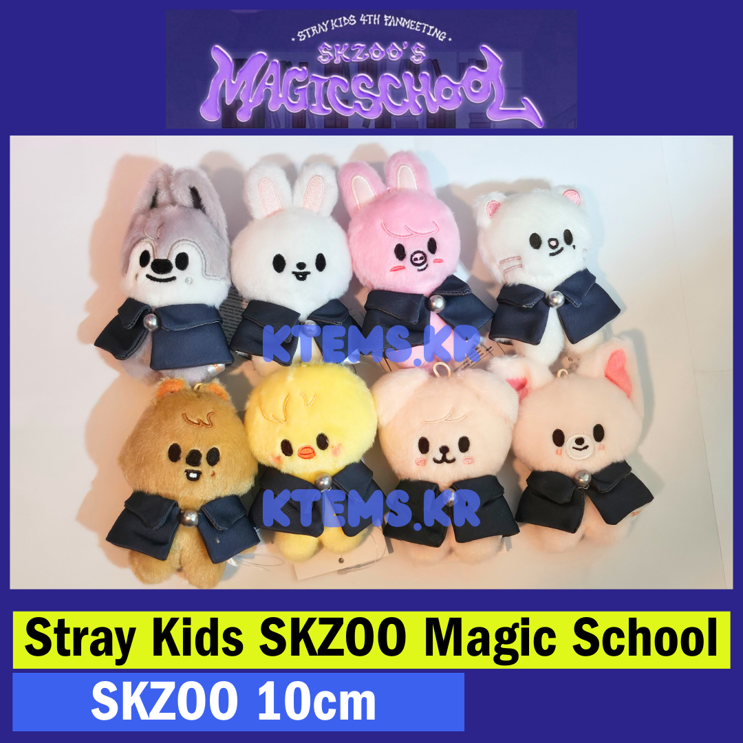 Stray Kids official SKZOO plush magnet 10cm mini original micro