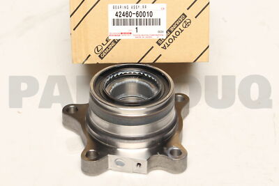 4246060010 Genuine Toyota HUB & BEARING ASSY, REAR AXLE, LH 42460