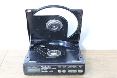 Technics SL-XP3 Portable CD Player Compact Vintage Audio Black