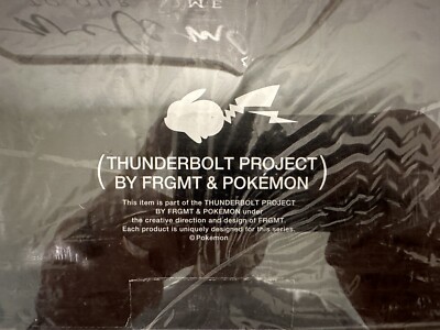 Rare Limited Special Edition Thunderbolt Project FRGMT Pokemon