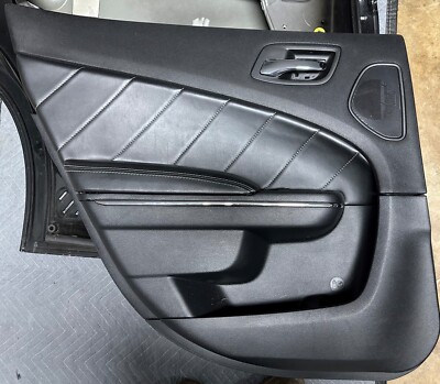 2011-22 Dodge Charger Driver Left Rear Door Trim Panel Interior