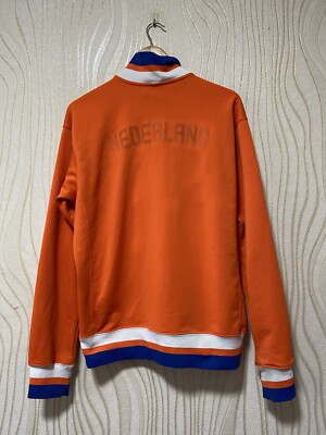 NETHERLANDS 2010 FOOTBALL SOCCER TRACK TOP JACKET NIKE sz L MEN