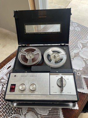 Vintage Sony TC-900 Reel-to-Reel Tape Recorder Mid-Century