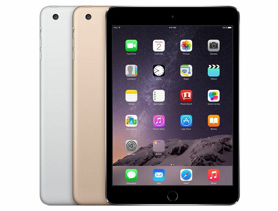 UNLOCKED Apple iPad Mini 3 16GB 64GB 128GB Cellular WiFi 3rd Gen