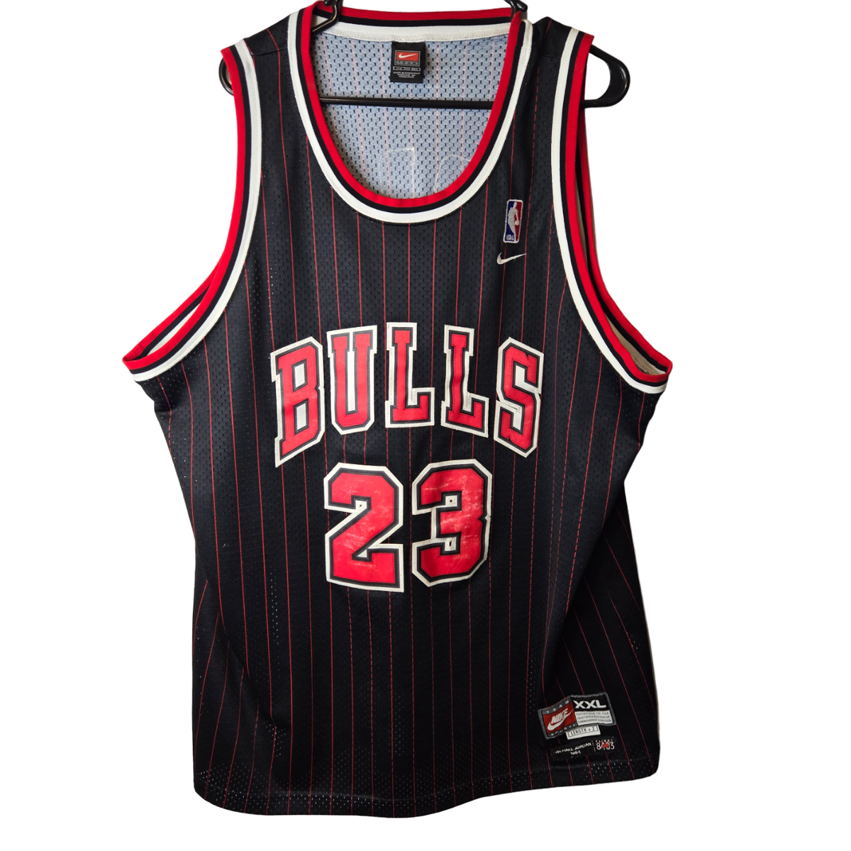 Nike Black Chicago Bulls Michael Jordan #23 NBA Men's Basketball