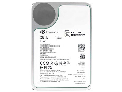 Seagate Exos X22 ST28000NM000C 28TB CMR SATA 6Gb/s 3.5