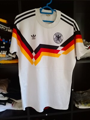 WEST GERMANY WORLD CUP 1990 ADIDAS HOME VINTAGE FOOTBALL TRIKOT