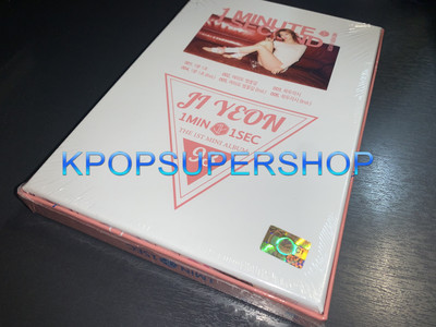 Ji Yeon (T-ARA) Mini Album Never Ever 1 Min 1 Sec CD Photobook New
