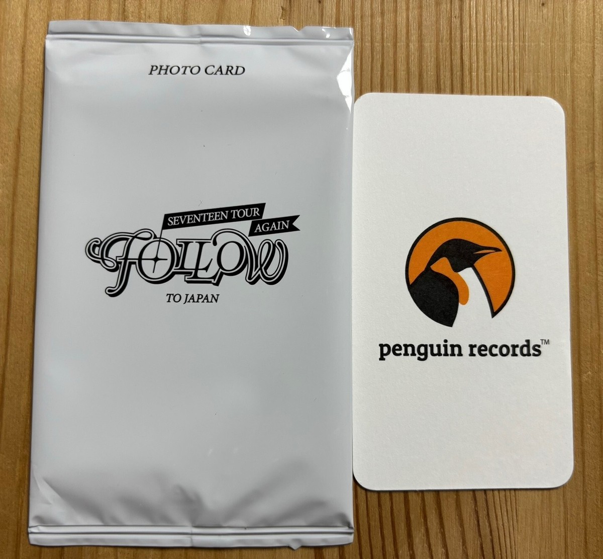 SEVENTEEN SVT - TOUR FOLLOW AGAIN TO JAPAN PHOTO CARD BRAND NEW