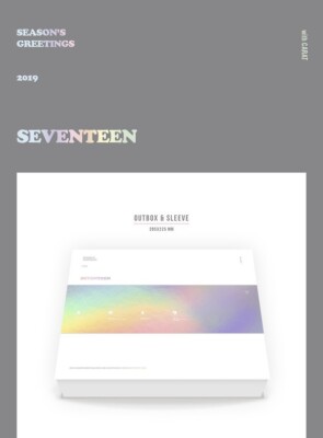 SEVENTEEN 2019 SEASON'S GREETINGS (Region code : 1,3) | eBay
