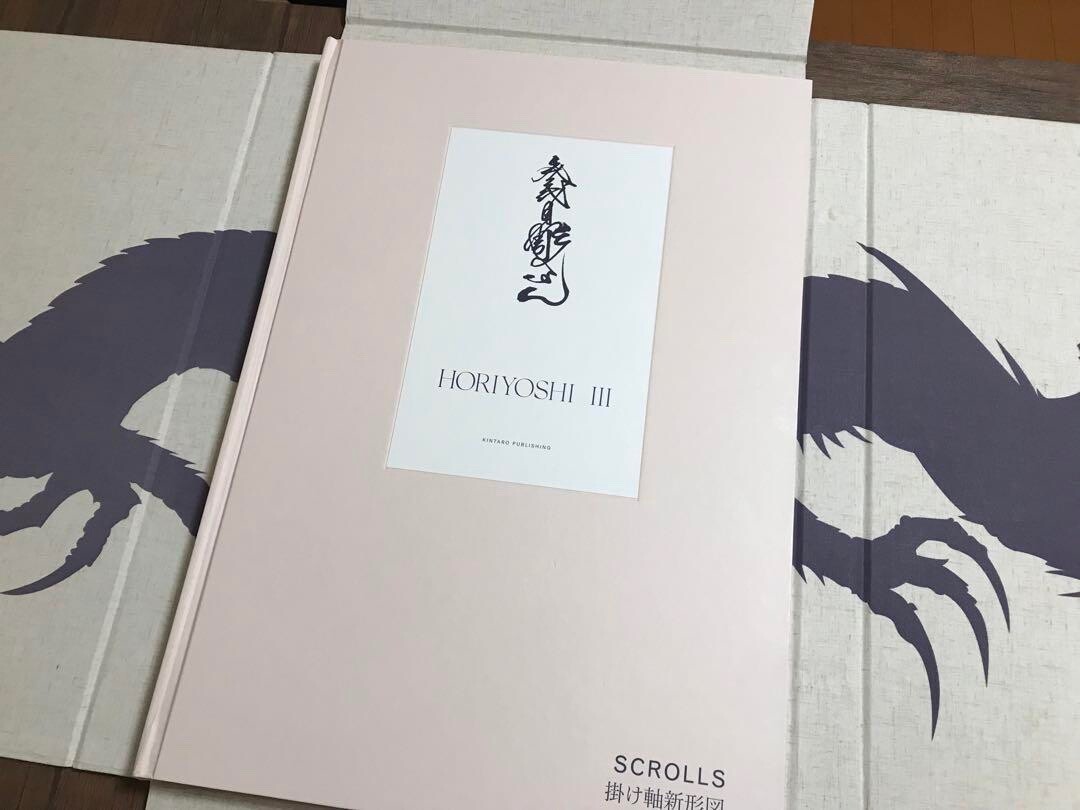 HORIYOSHI III 3rd generation Tattoo Artist Hanging SCROLLS Art