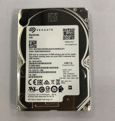 Seagate Barracuda ST4000LM024 4TB 2.5