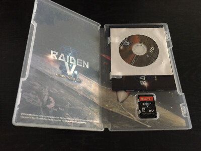 COMPLETE Raiden V: Director's Cut (Nintendo Switch, 2019