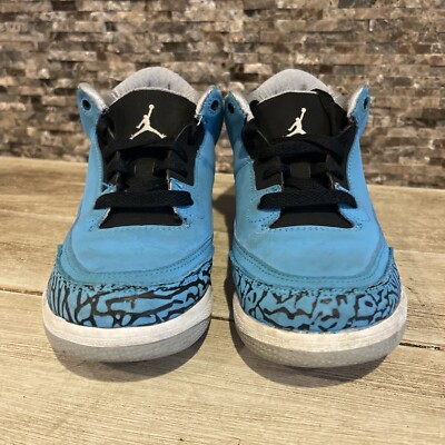 Nike Jordan 3 Retro Powder Blue US 3Y - 429487-406 | eBay
