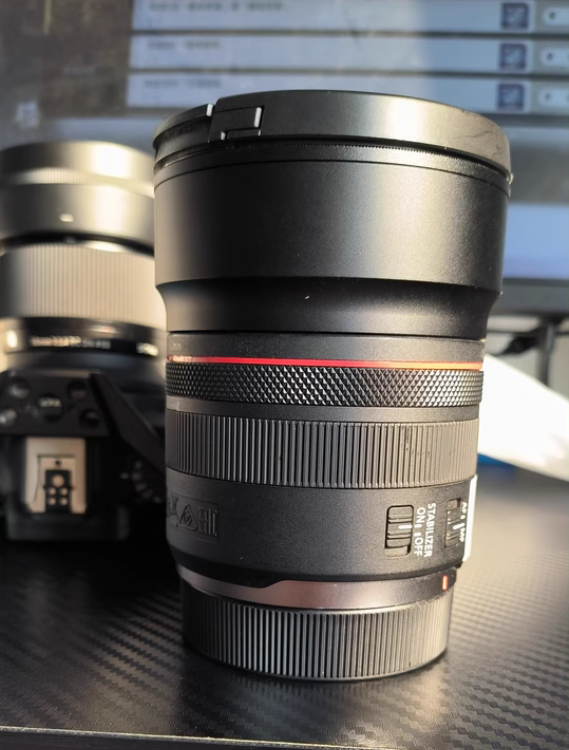 Metal Lens Hood for Canon RF35mm F1.8 MACRO IS STM / EOS R RP Ra