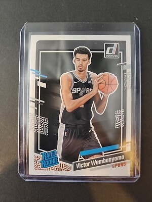2023-24 Panini Donruss Victor Wembanyama Rated Rookie RC Base #220