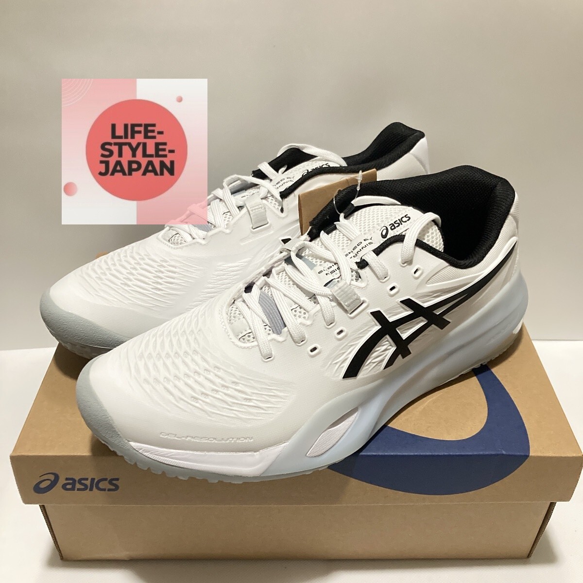 ASICS GEL-RESOLUTION X OC (Omni-Clay) 1041A502 100 White/Black Men