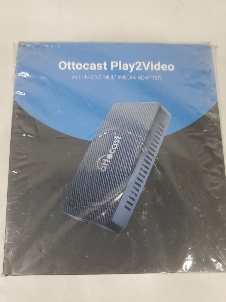 OTTOCAST Play2Video Pro Wireless CarPlay Android Auto Adapter