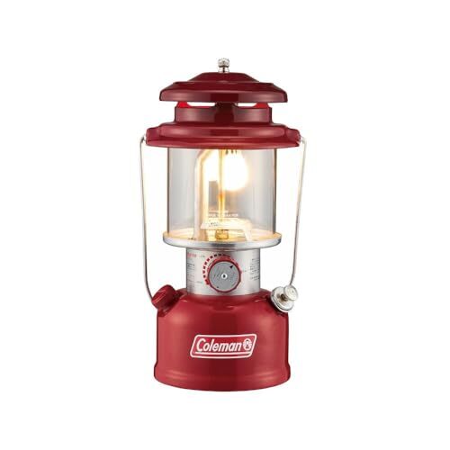 Coleman 2164001 Lantern Gasoline Lantern One Mantle Lantern (Red