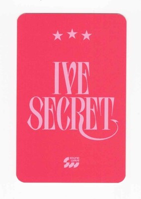 IVE - 4th Mini IVE SECRET [SOUNDWAVE] PREORDER BENEFIT EXCLUSIVE